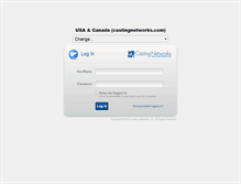 Tablet Screenshot of login.castingnetworks.com